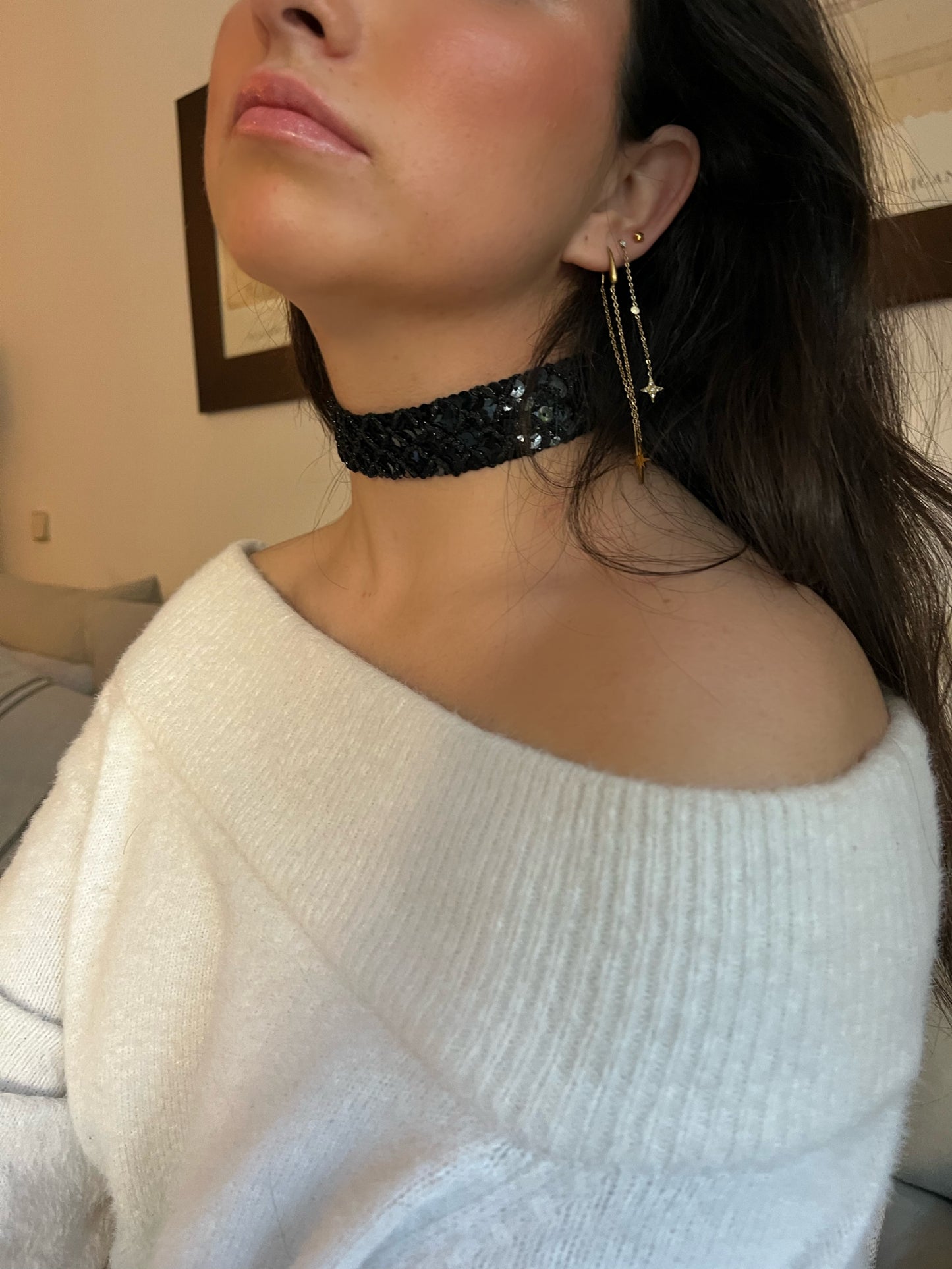 Choker Lentejuelas